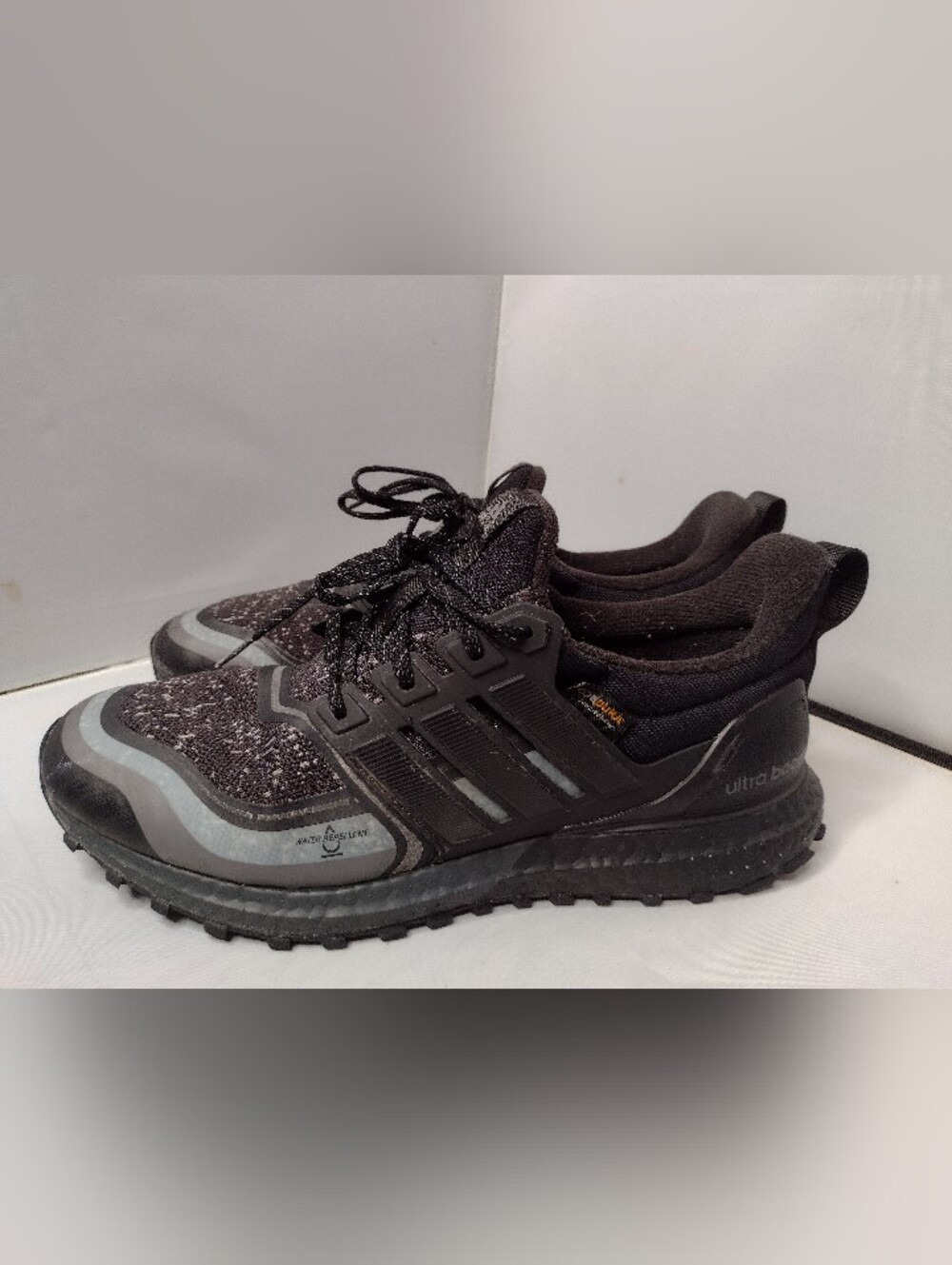 Adidas UltraBoost 1.0 ATR Black Size 9 Sneakers Shoes Trail Outdoor Hiking YY